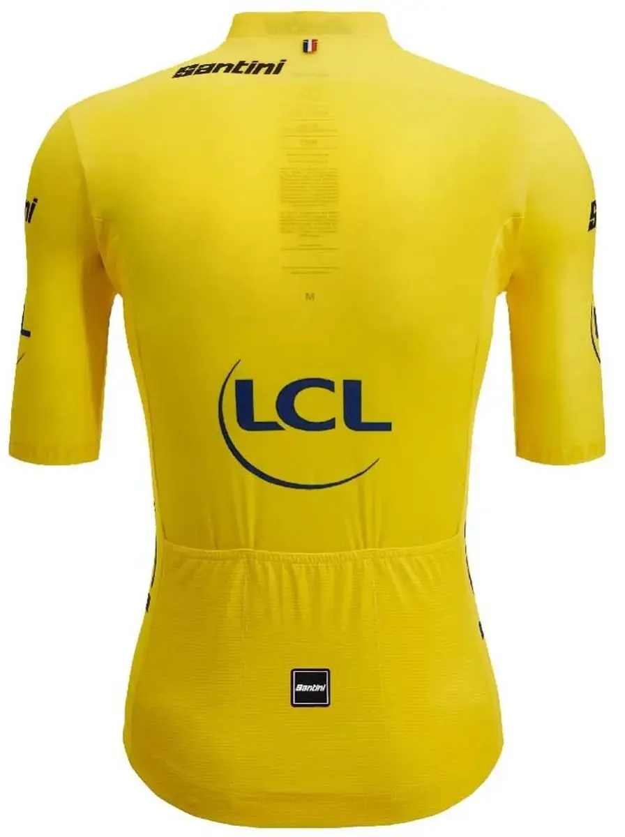 Santini Tour De France 2025 Wielertrui Geel - S