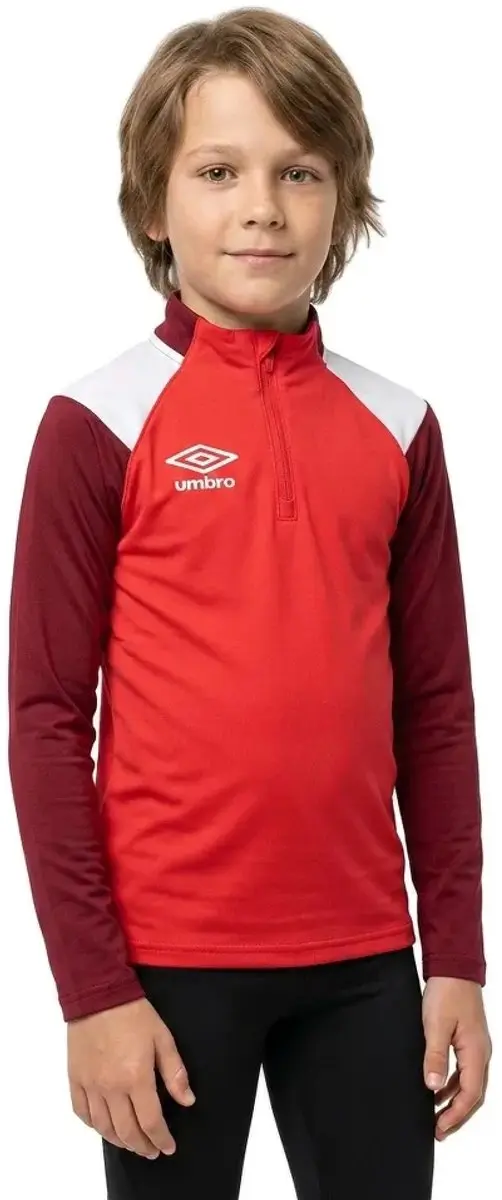 Umbro Magadi Sweatshirt Met Halve Rits Rood 14 Years Kinderen