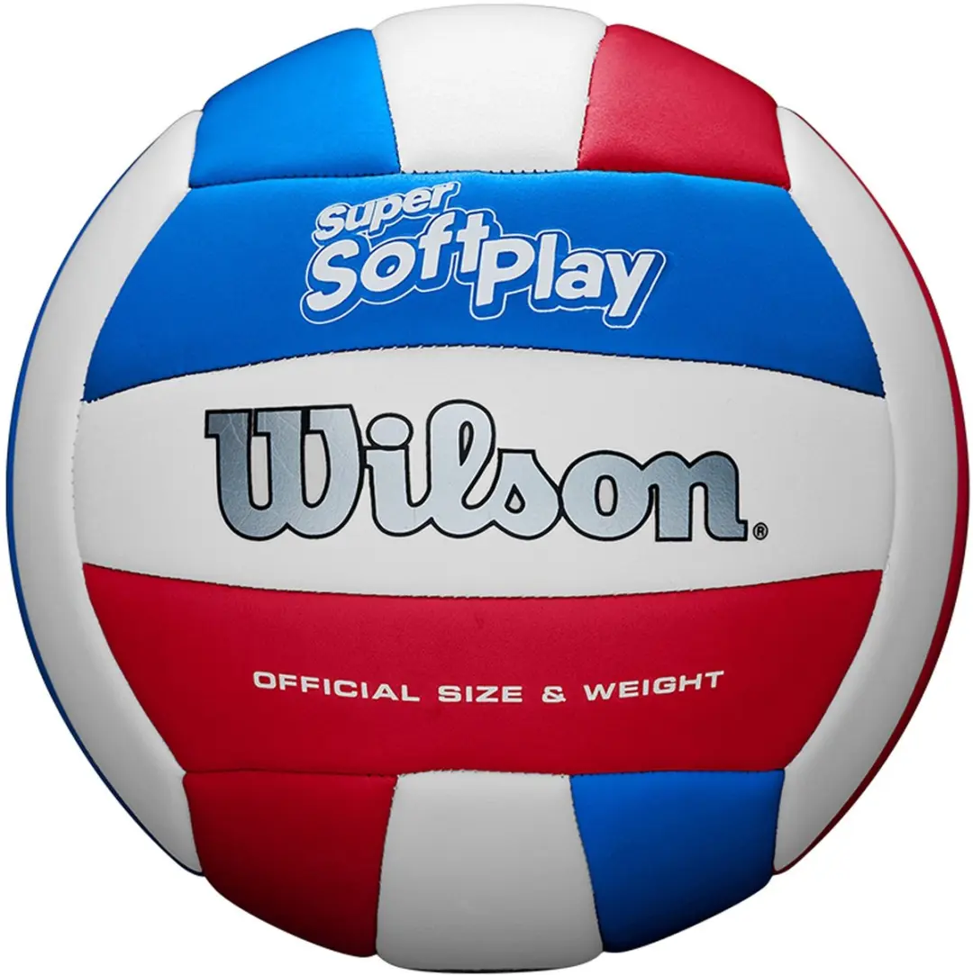 Wilson Soft Play Vb Rood/wit/blauw Volleybal