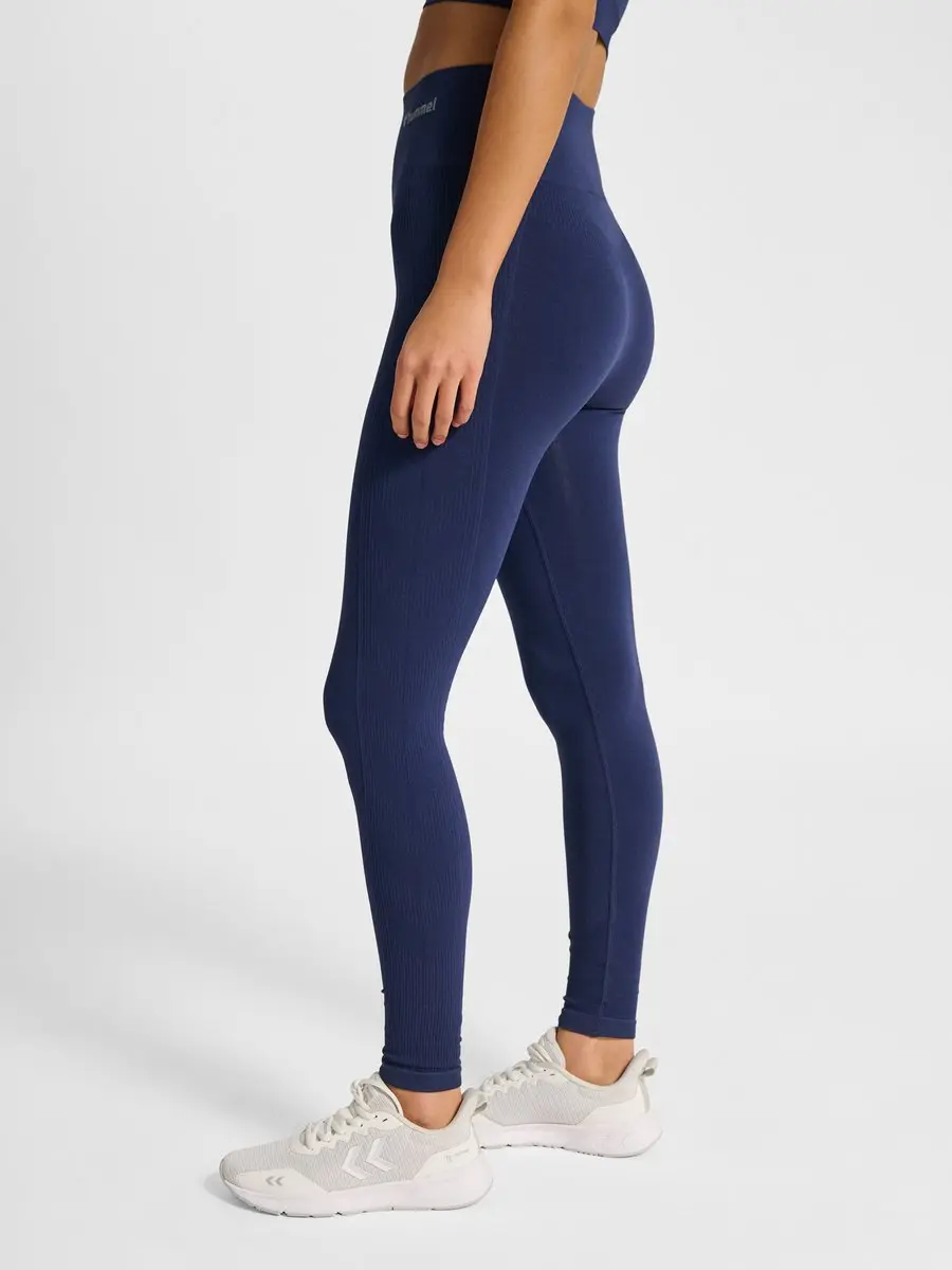 Hummel Hmltif Seamless High Waist Tights Dames - XL - Zwart - afbeelding 6 van 6