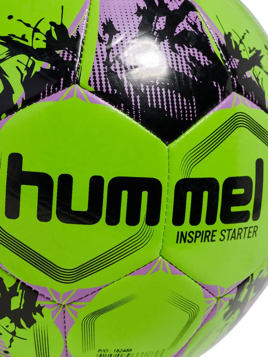 Hummel Inspire Starter Voetbal - Lichtblauw/Geel/Zwart - afbeelding 4 van 6