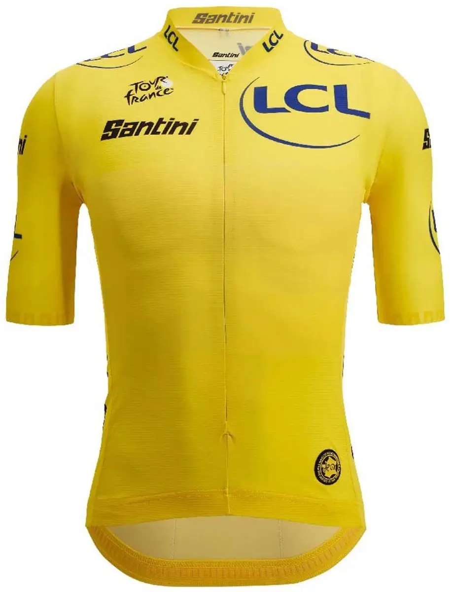 Santini Tour De France 2025 Wielertrui Geel M