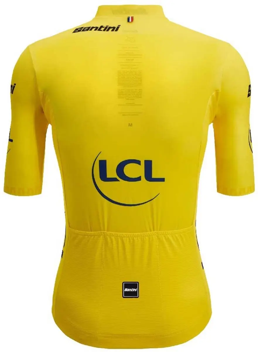 Santini Tour De France 2025 Wielertrui Geel M