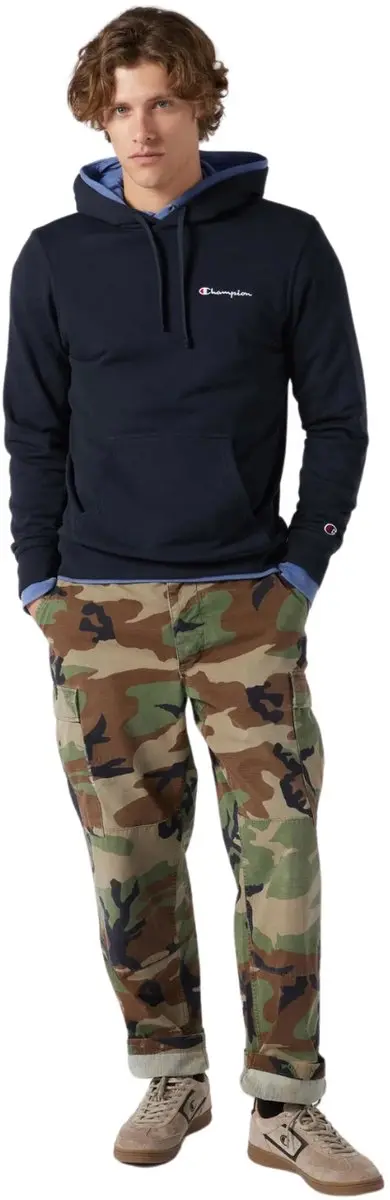 Champion Hooded Sweatshirt Heren Marineblauw