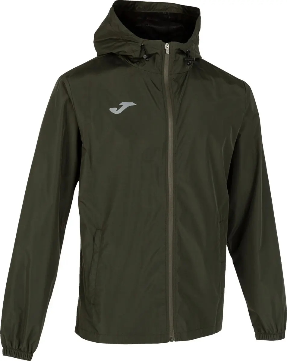 Joma Elite VII Rain Jacket 102235-473, Mannen, Groen, Jasje, maat: XXL