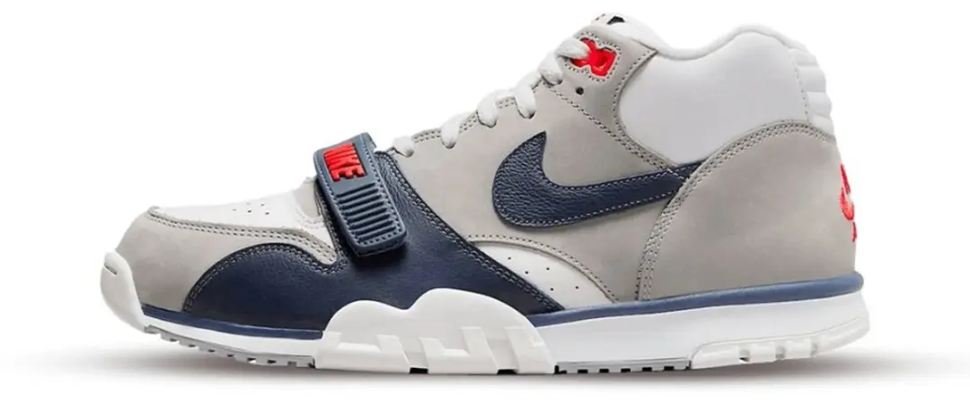 Nike Air Trainer 1 White Midnight Navy Medium Grey