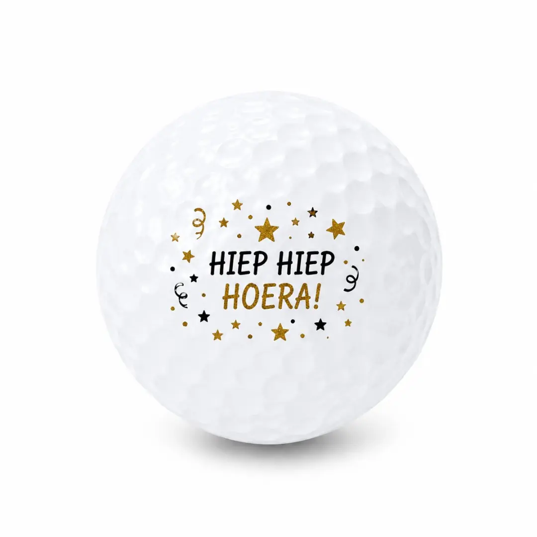 Wilson Golfballen Hiep Hiep Hoera