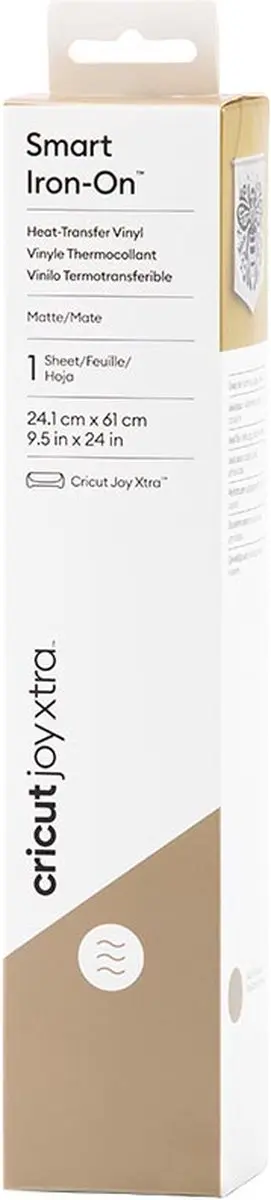 Cricut Smart Iron-On Joy Xtra Folie Snijbreedte 60.9 cm Goud