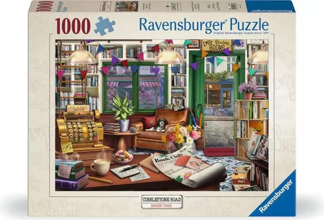 Ravensburger De Boekenwinkel Puzzel 1000 Stukjes