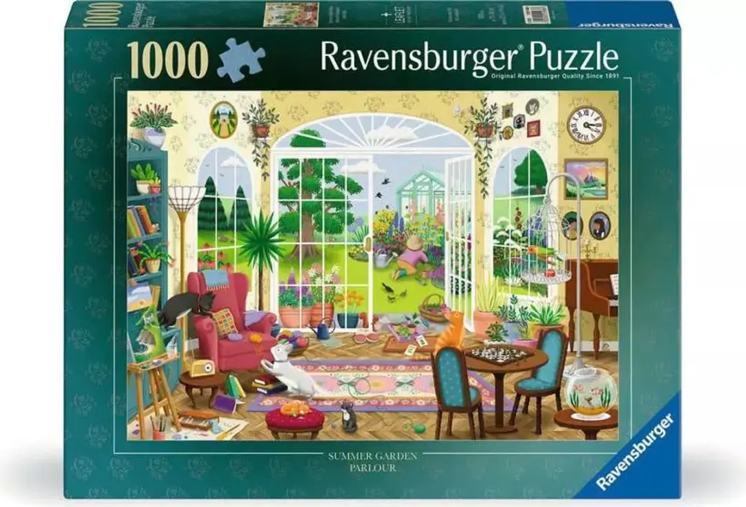 Ravensburger Zomertuin Salon Puzzel 1000 Stukjes