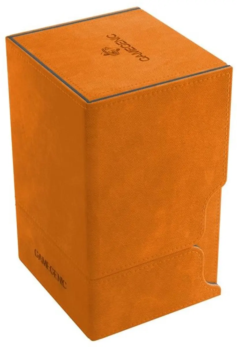 Gamegenic Deckbox Watchtower 100+ - Oranje