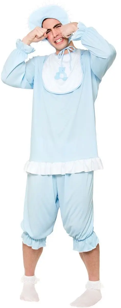 Schattig baby pak blauw