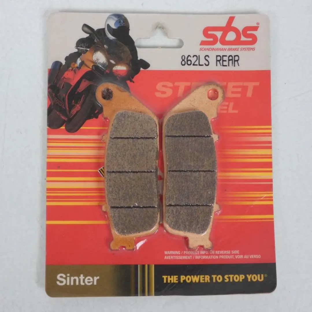 Plaquette de frein SBS pour moto Honda 1000 CB ARD Sans ABS R9/RA/RB/RC/RD/RE/RF