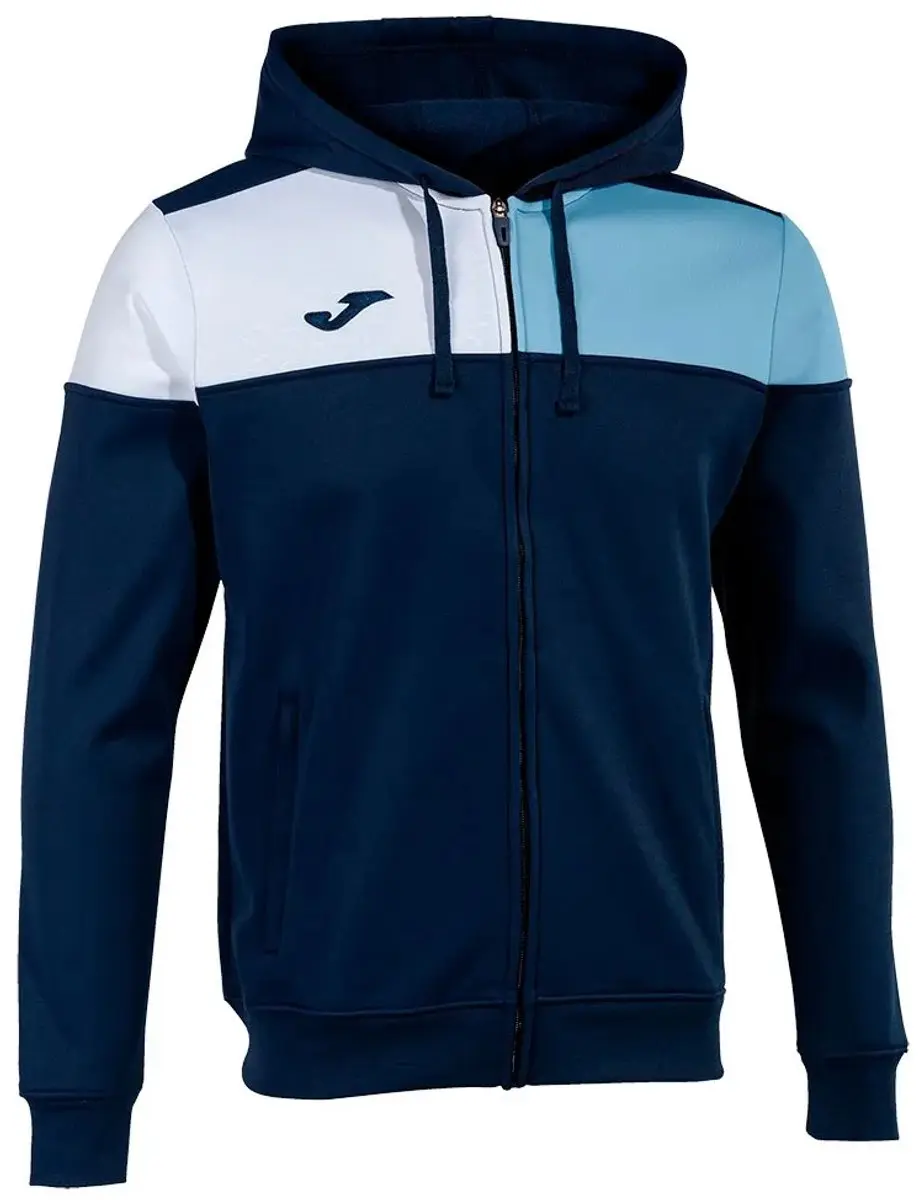 Joma Crew V Sweatshirt - 4-5 jaar - Navy/Sky/White