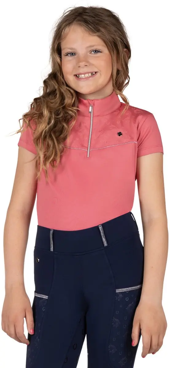Qhp Sportshirt Qhp Jaily Roze