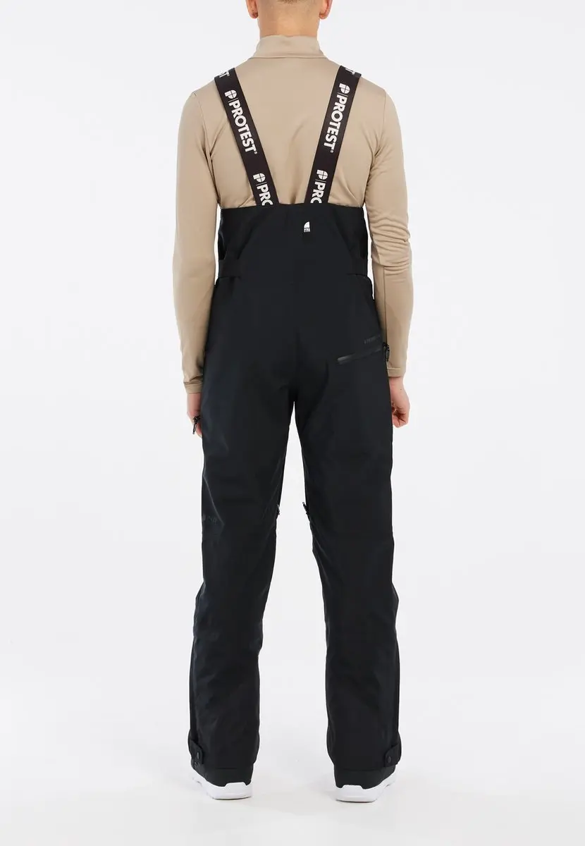 Protest Prtbase Skibroek Heren Salopette - Waterkolom 20K - True Black - afbeelding 6 van 6