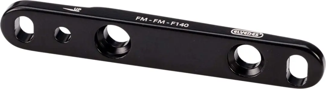 Elvedes Remschijf Adapter 140mm - Aluminium Zwart - afbeelding 2 van 5