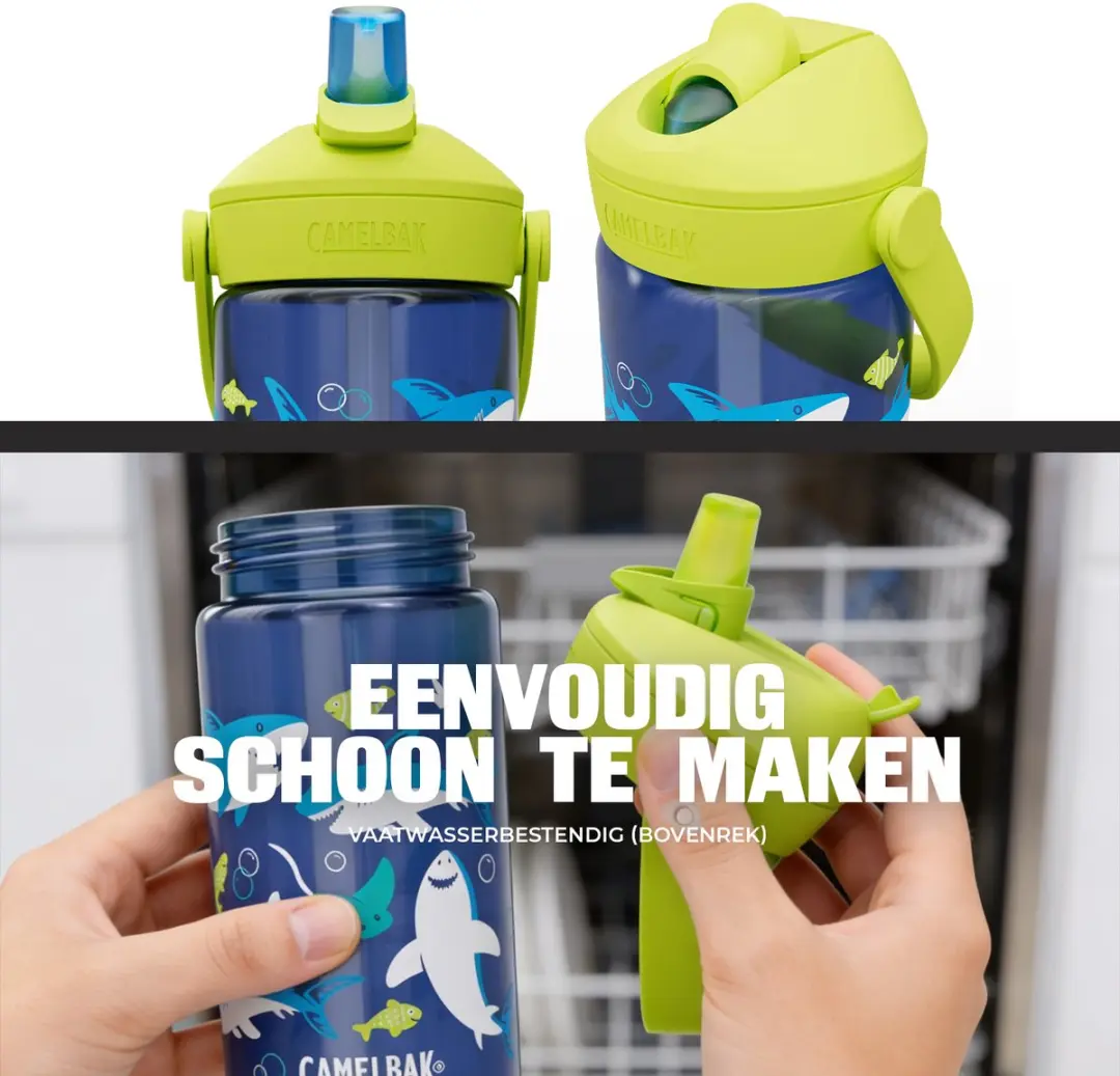CamelBak Thrive Flip Straw Kids 400ml - Groen