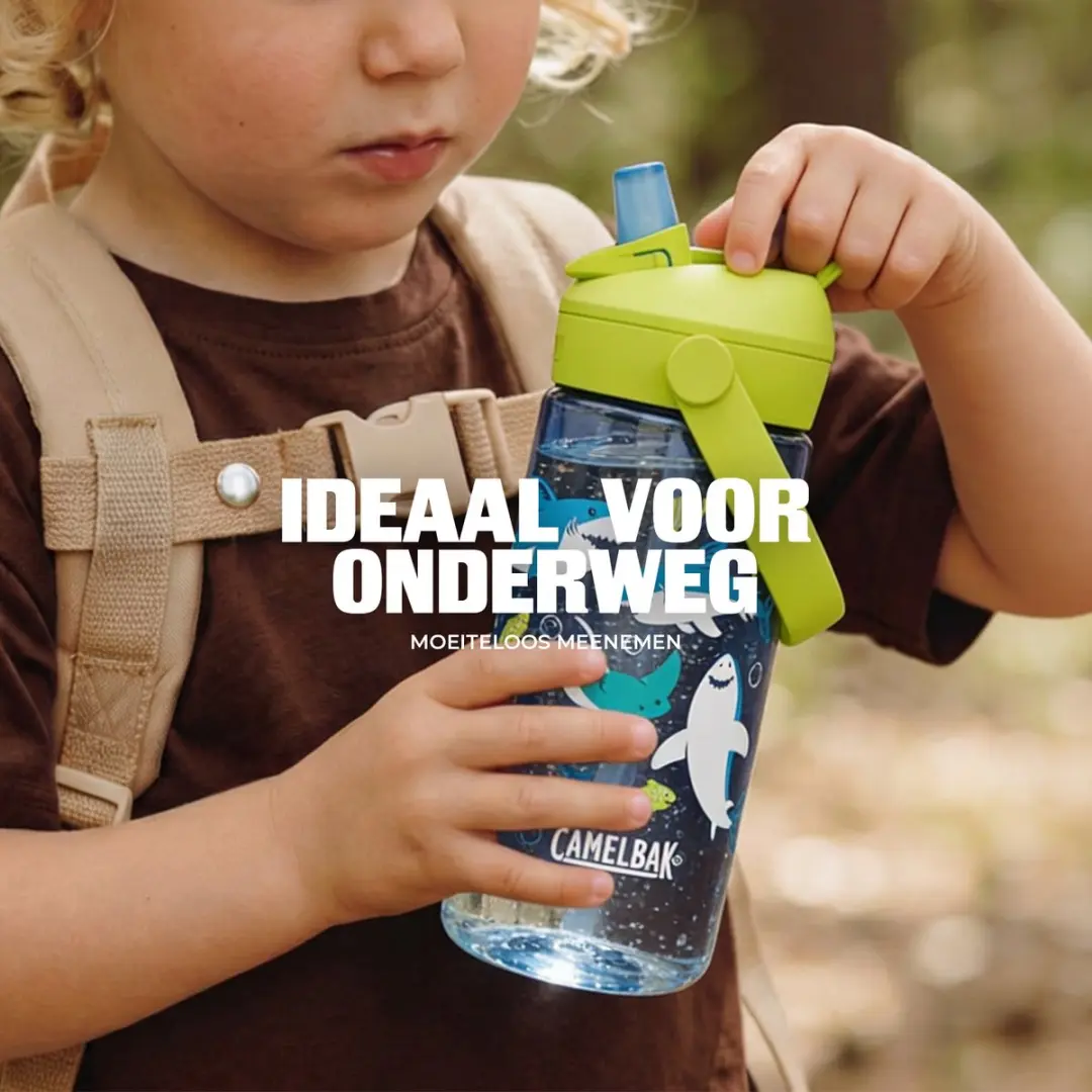 CamelBak Thrive Flip Straw Kids 400ml - Groen - afbeelding 6 van 6