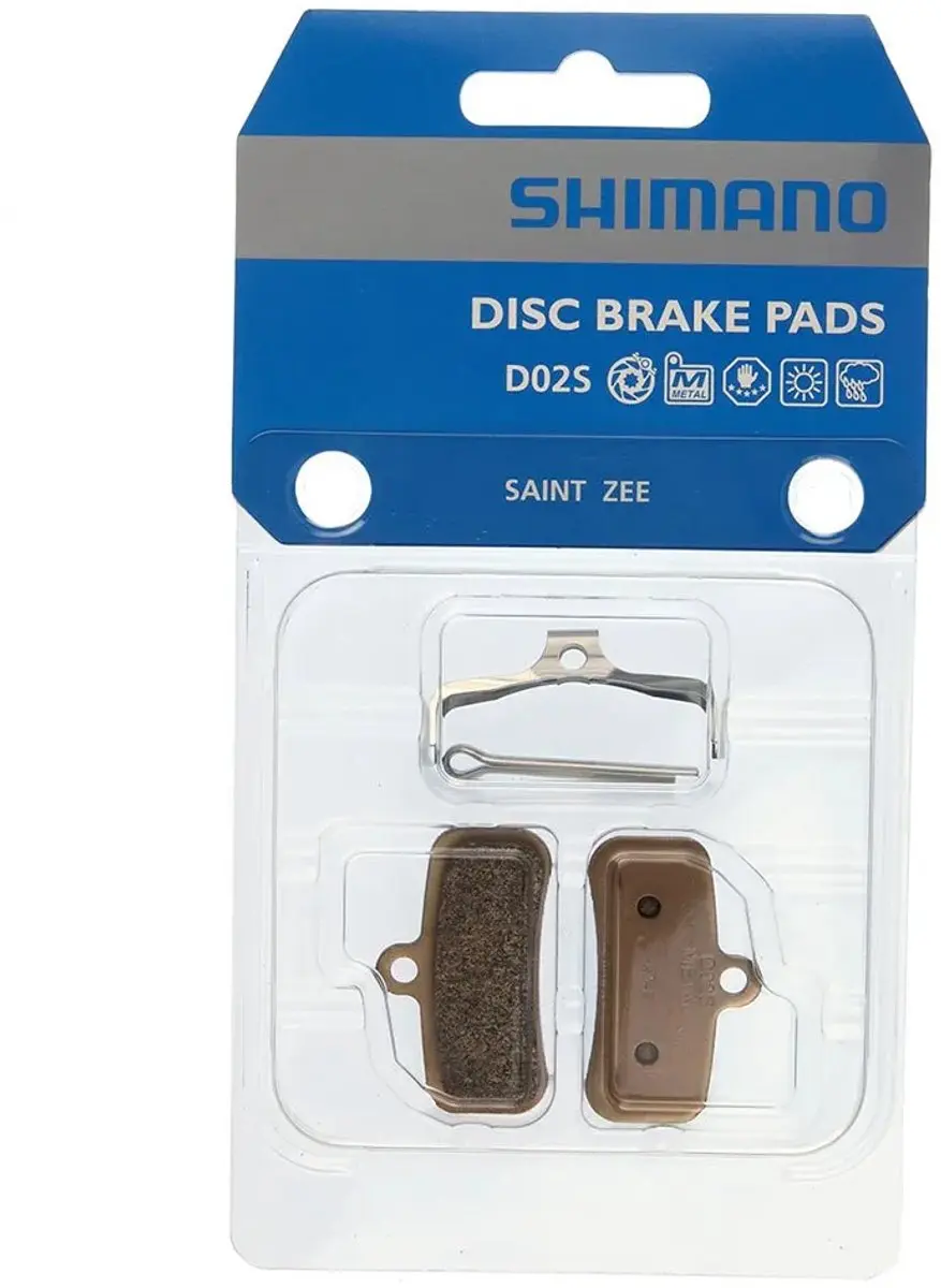 Shimano D02S Remblokken Schijfrem - Zwart - afbeelding 6 van 6
