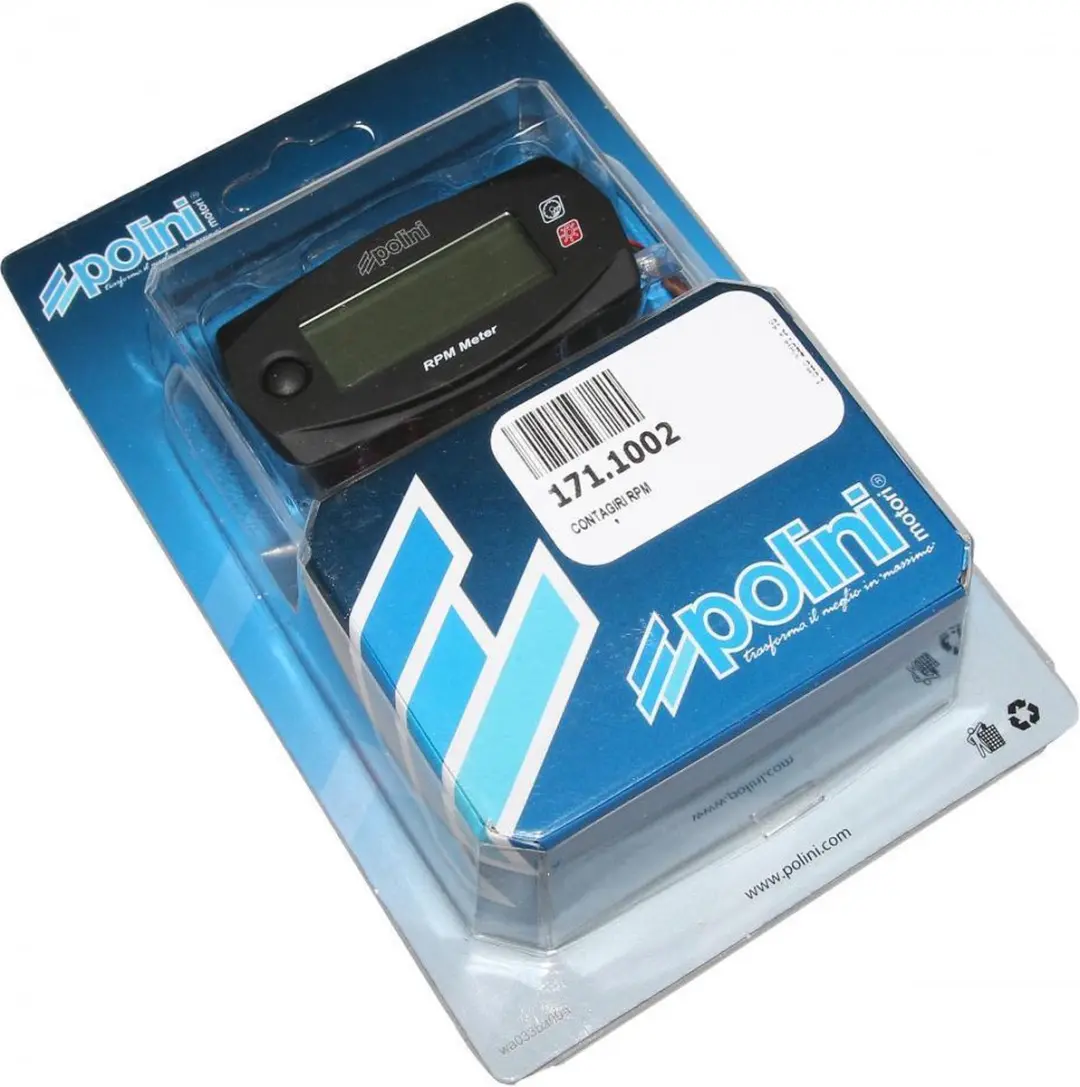 Polini LCD Toerenteller - Achtergrondverlichting