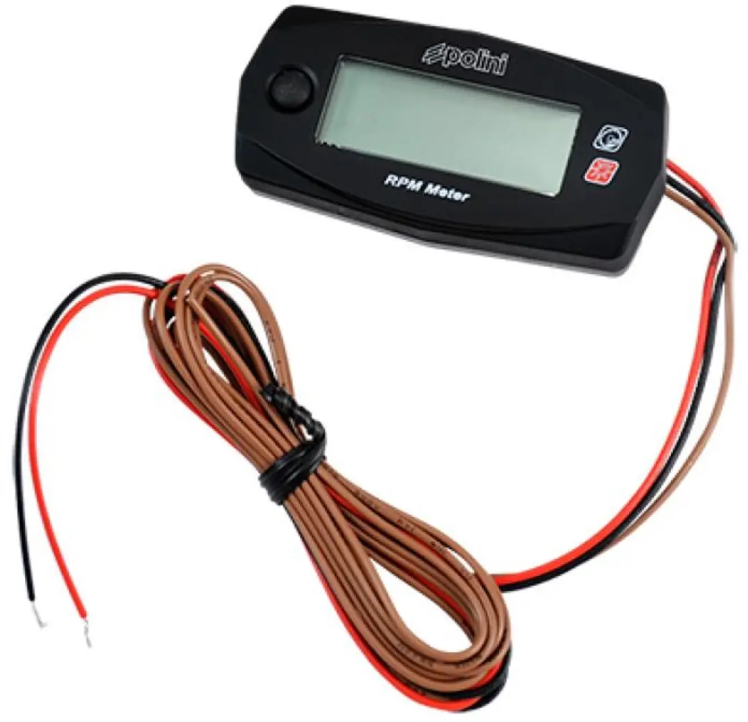 Polini LCD Toerenteller - Achtergrondverlichting