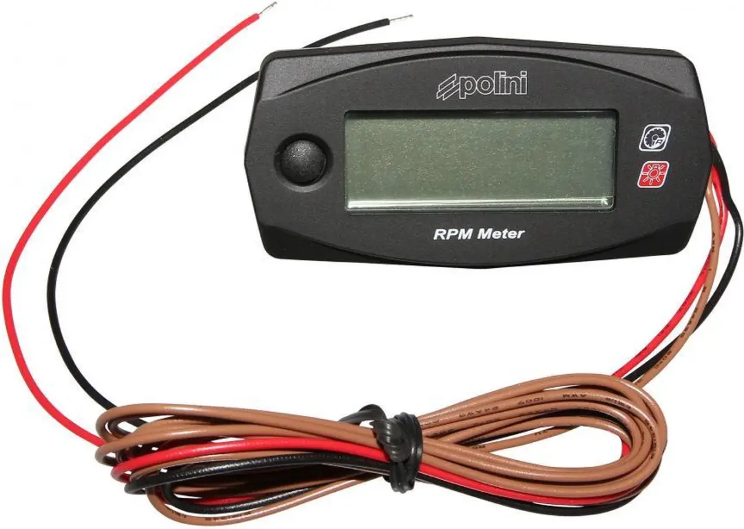 Polini LCD Toerenteller - Achtergrondverlichting