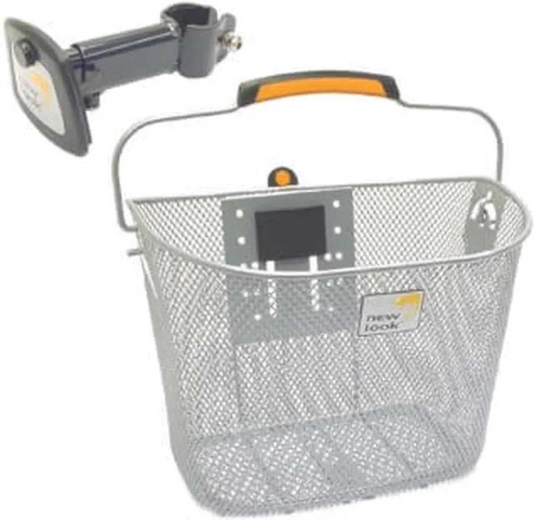 New Looxs Toscane SmartLock Fietsmand 19L - Staal Zilver - afbeelding 6 van 6