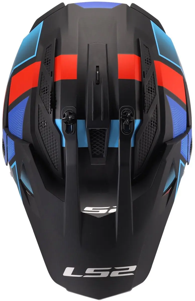 LS2 Helm Pioneer II Block MX702 - S - Meerkleurig