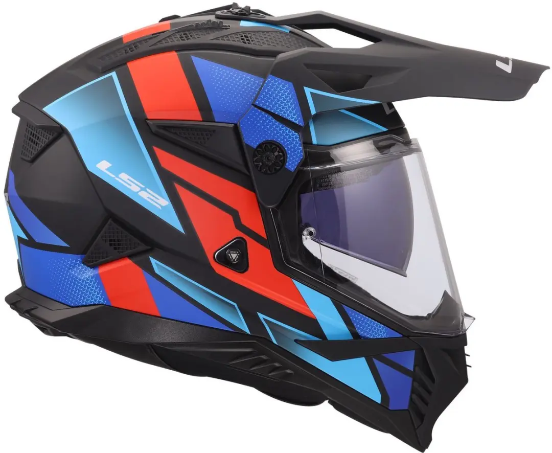 LS2 Helm Pioneer II Block MX702 - S - Meerkleurig