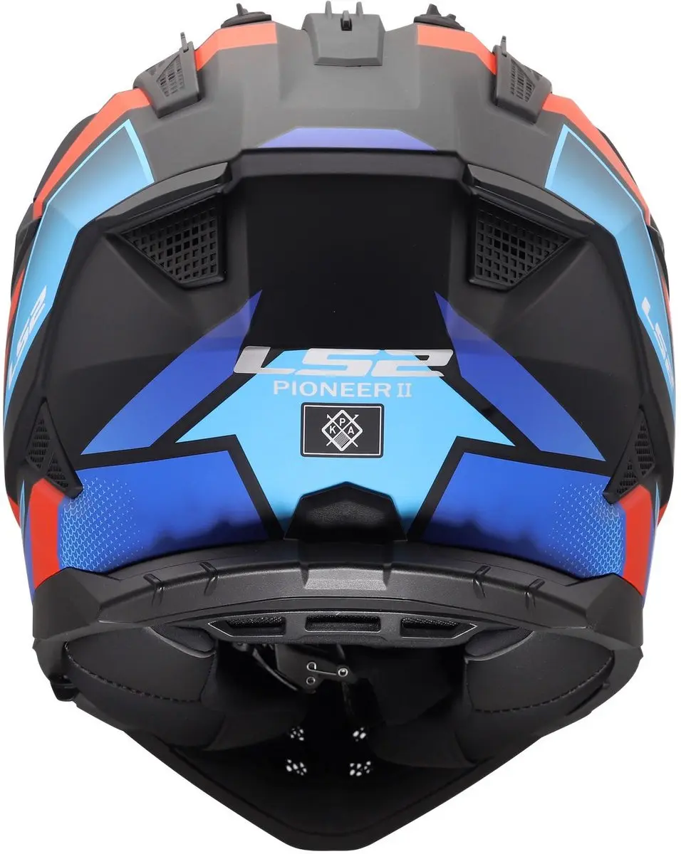 LS2 Helm Pioneer II Block MX702 - S - Meerkleurig