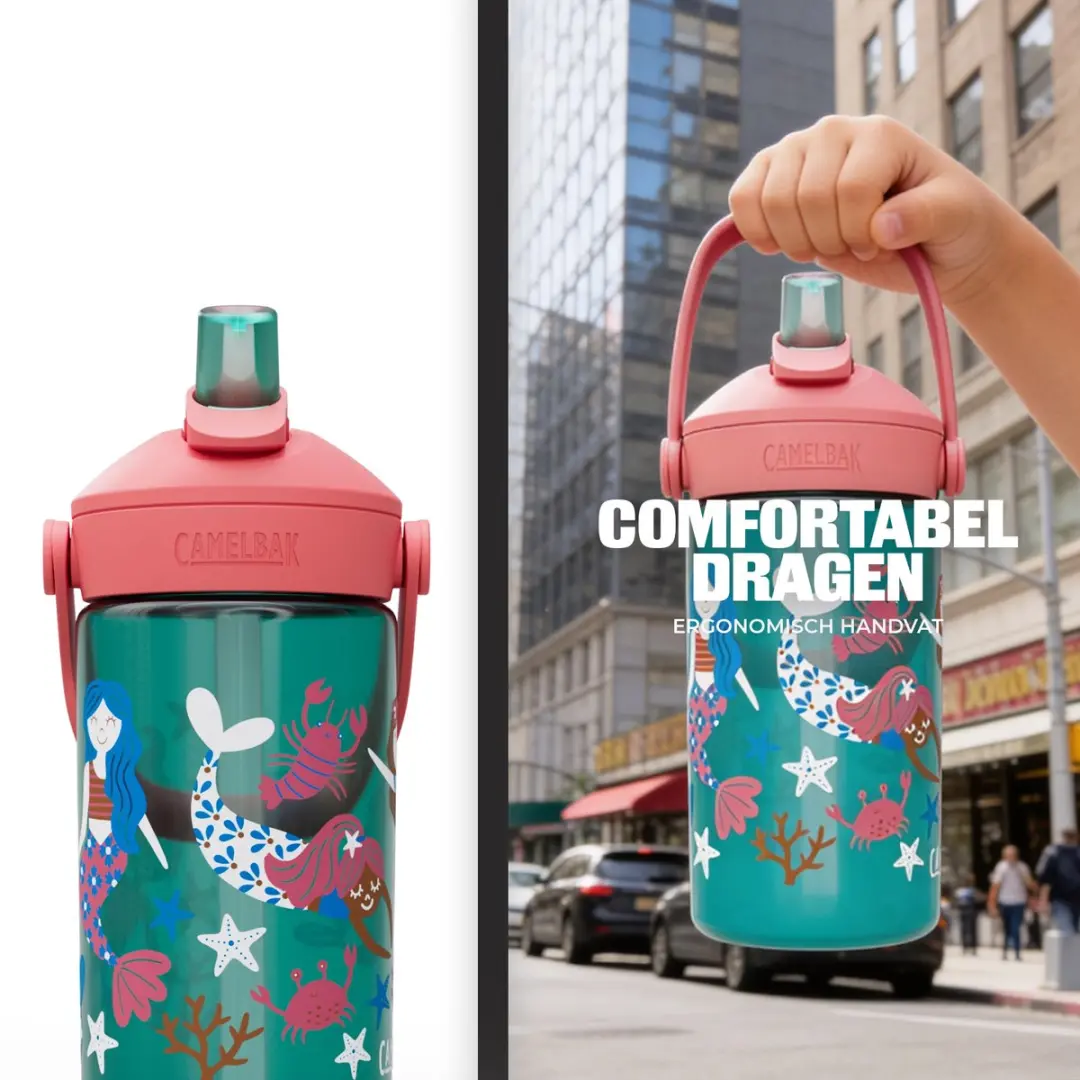 CamelBak Thrive Flip Straw Kids 400ml - Groen