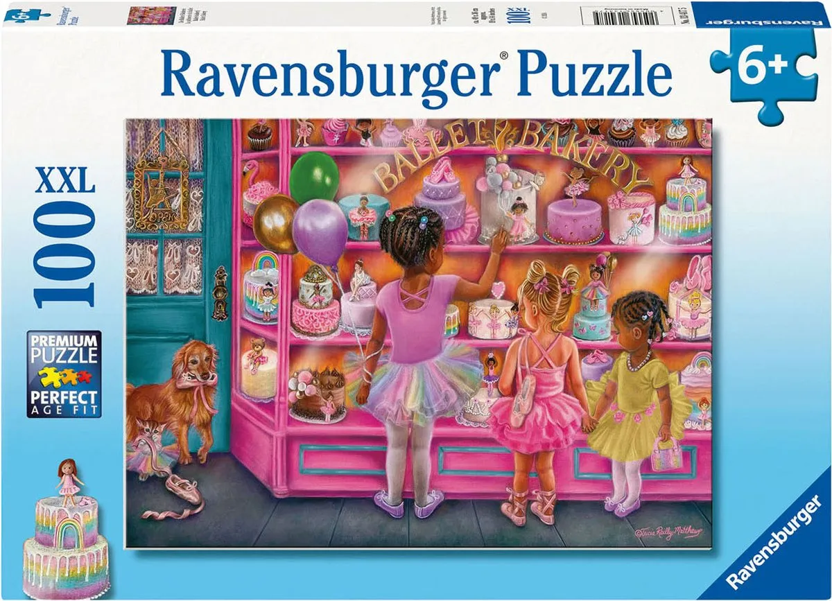 Ravensburger Ballet Bakery Legpuzzel 100 XXL Stukjes - Multicolor