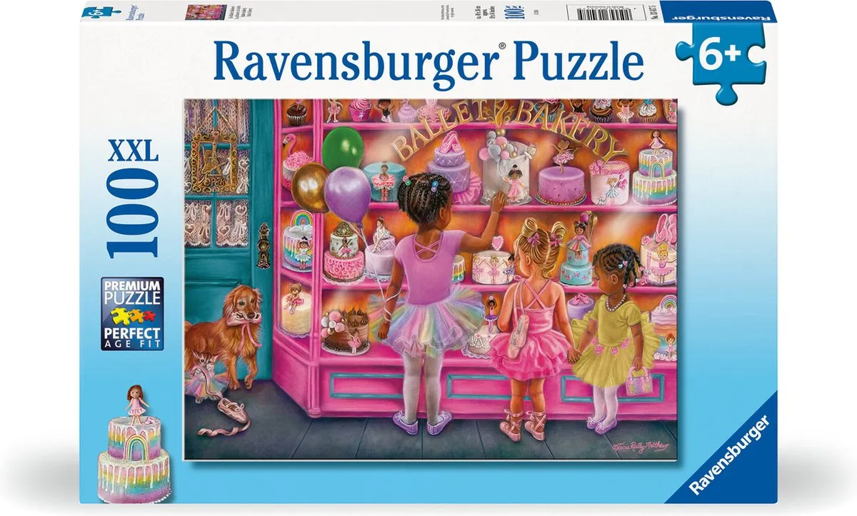 Ravensburger Ballet Bakery Legpuzzel 100 XXL Stukjes - Multicolor