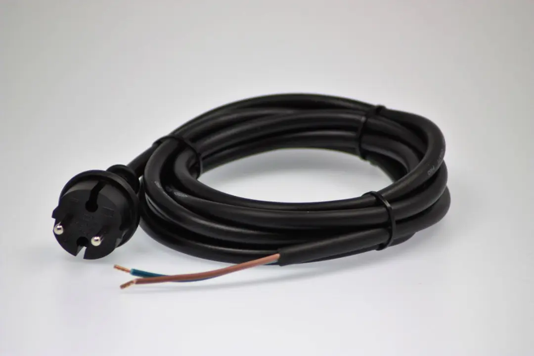 QwattPRO Neopreen Aansluitsnoer 2x1,5mm² 3m