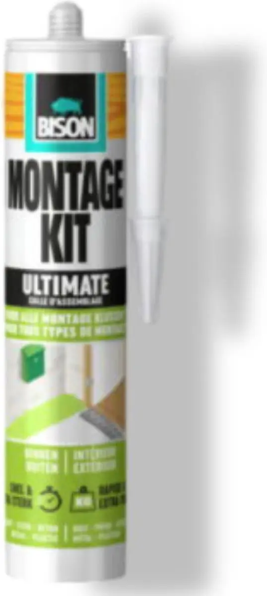 Bison Montagekit Ultimate Koker 440g - Montagelijm