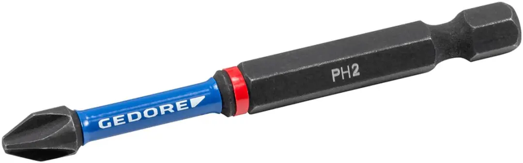 Torsiebit-set, 1/4, PH 1, 70 mm, 2-dlg.