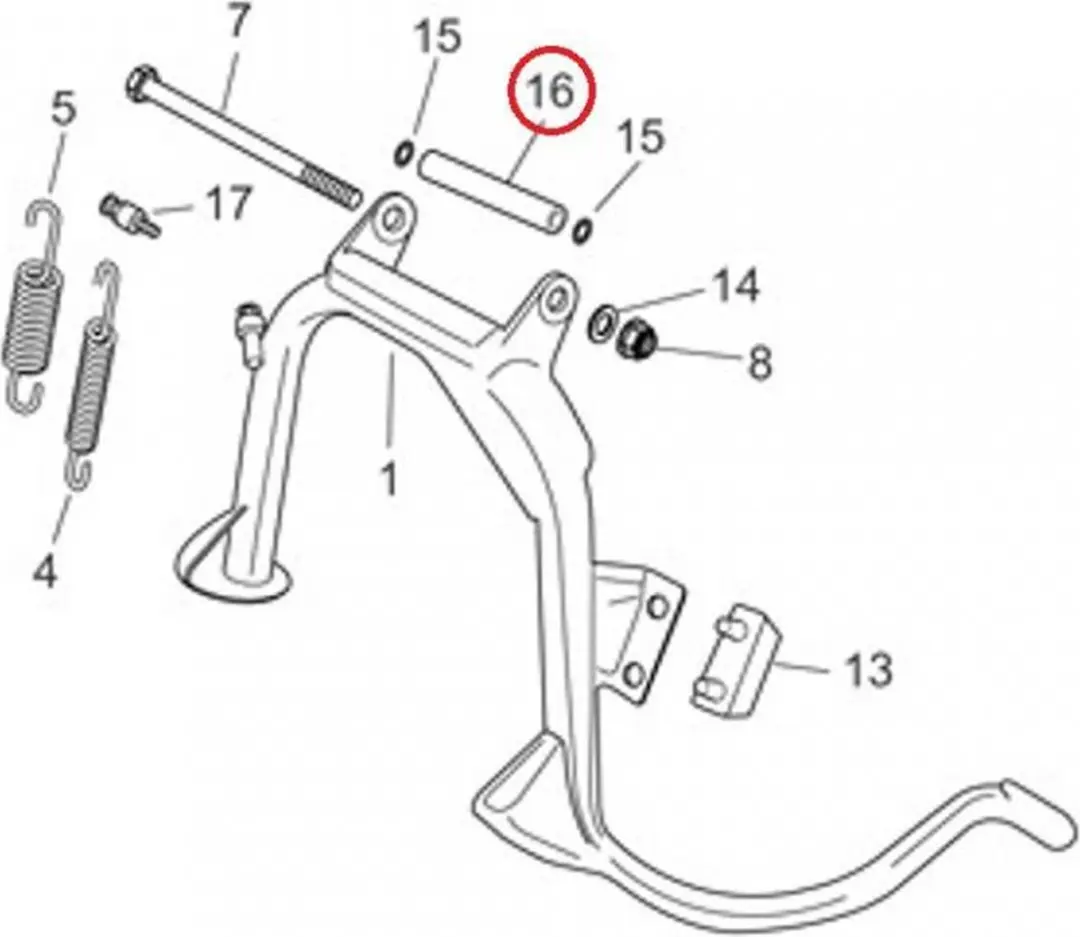 originele bouten en moeren voor aprilia 250 atlantic scooter 2004 tot 2009 58229