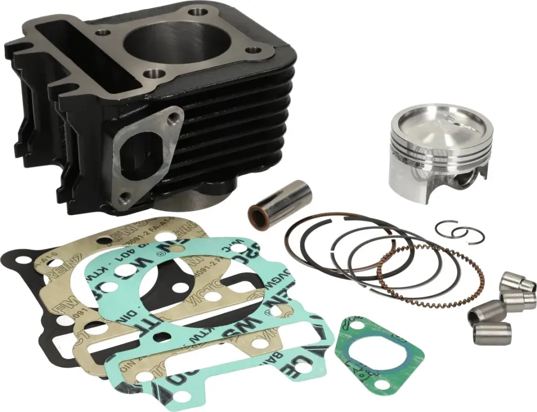 Polini cilinder 80cc voor Piaggio & Vespa 50cc 4 Takt 3V I-Get Euro4 / Euro5