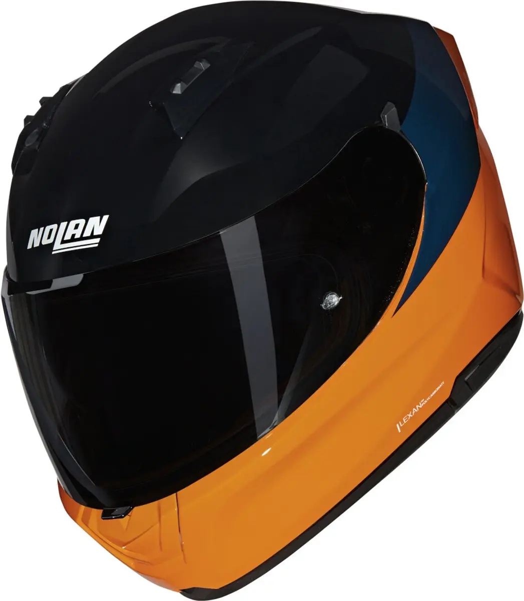 Nolan N60-6 Verniciatura Speciale 342 Oranje Zwart Diepblauw Glossy Integraalhel