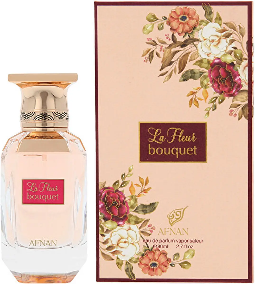Afnan La Fleur Bouquet Damesparfum 80ml - afbeelding 2 van 2