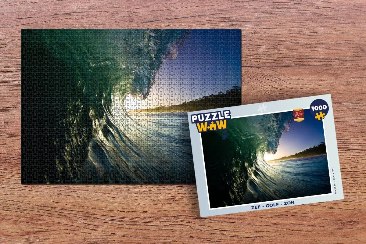 PuzzleWow Legpuzzel 1000 Stuks - Multicolor