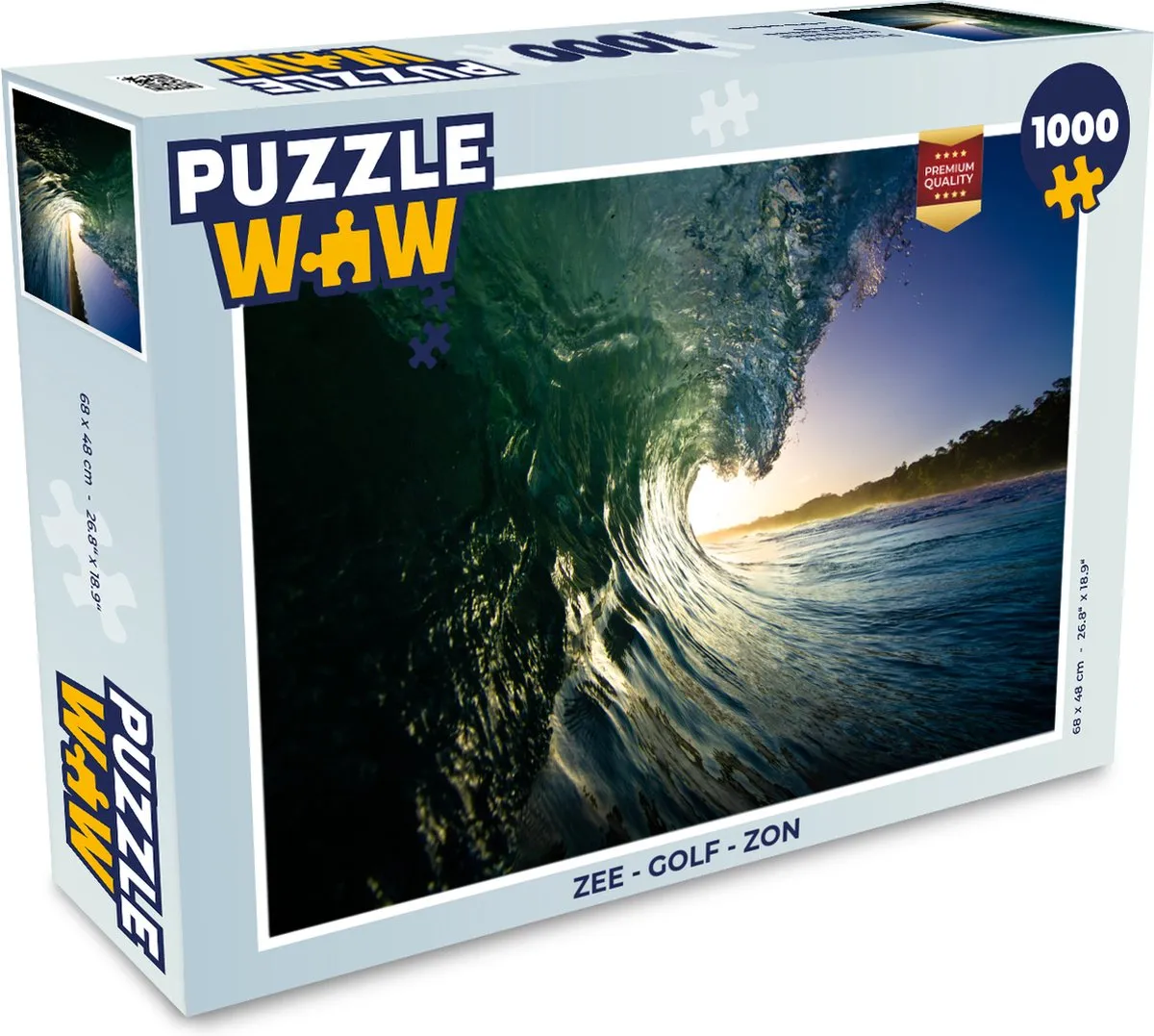 PuzzleWow Legpuzzel 1000 Stuks