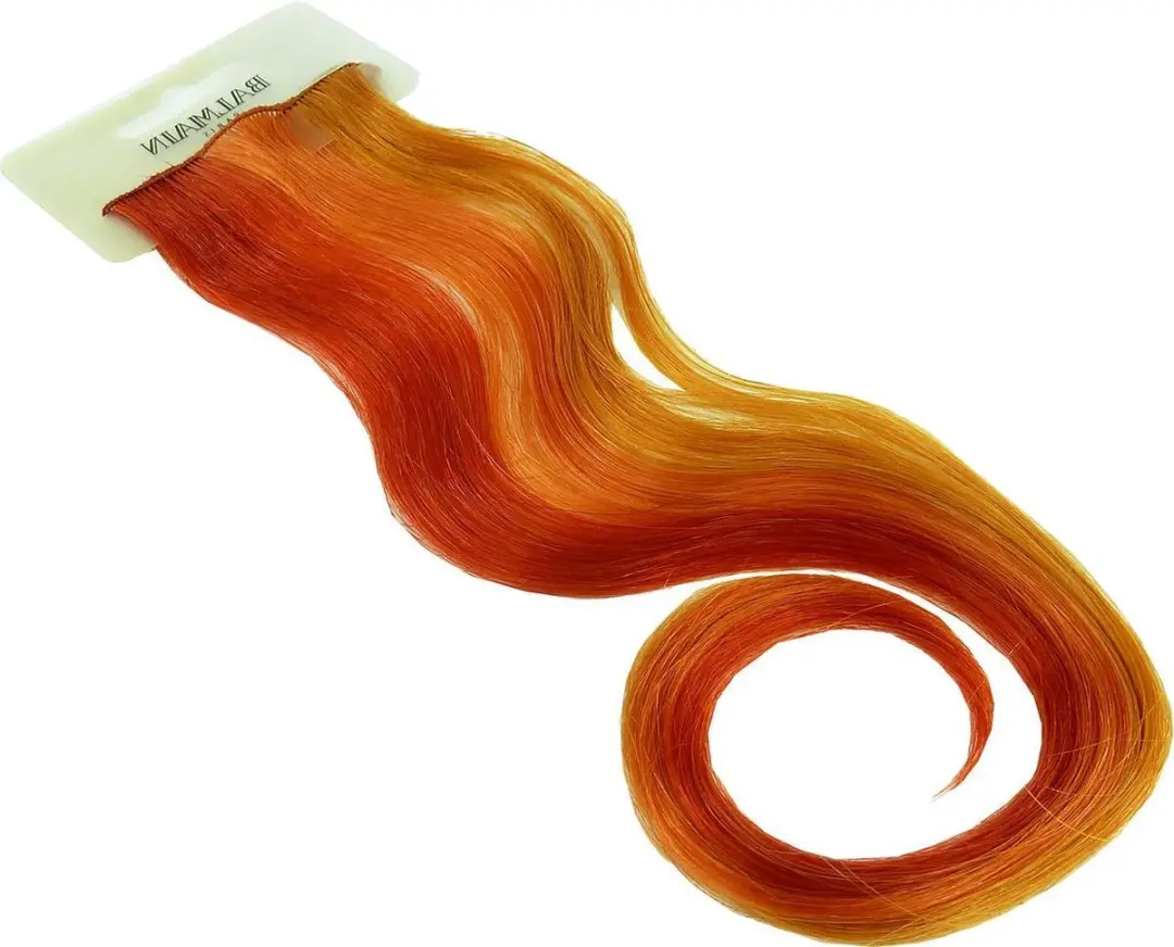 Balmain Double Hair Color Extension 30cm Clip voor echt haar kleur selectie