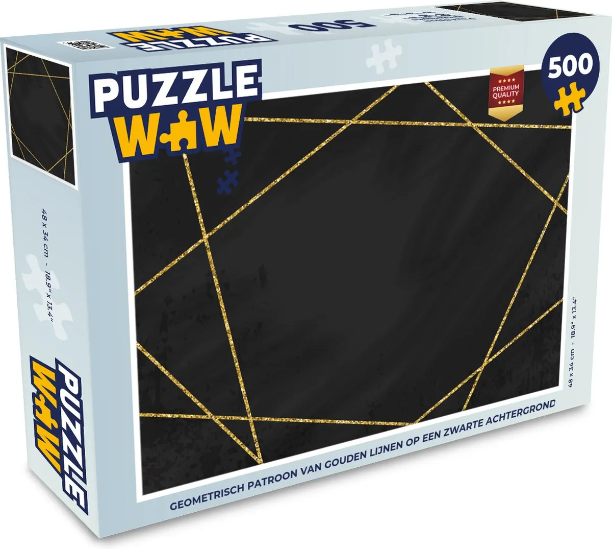 PuzzleWow Geometrisch Patroon Legpuzzel 500 Stuks