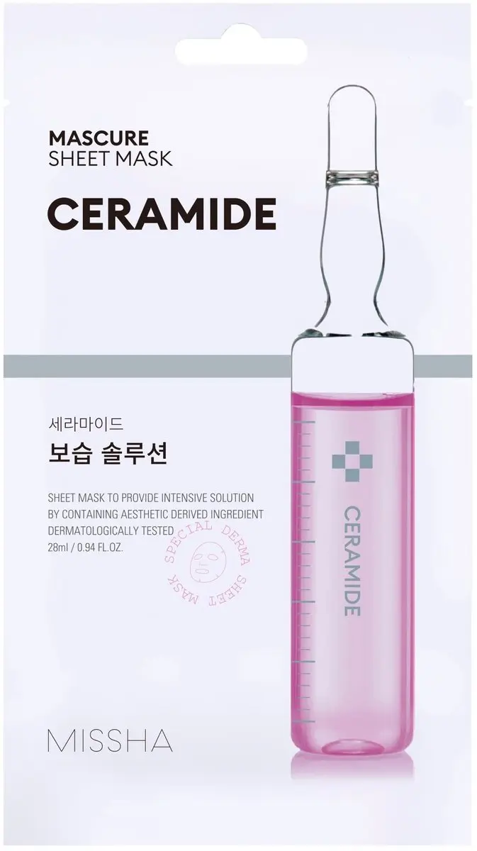 Missha Mascure Ceramide Rescue Solution Sheet Mask Original