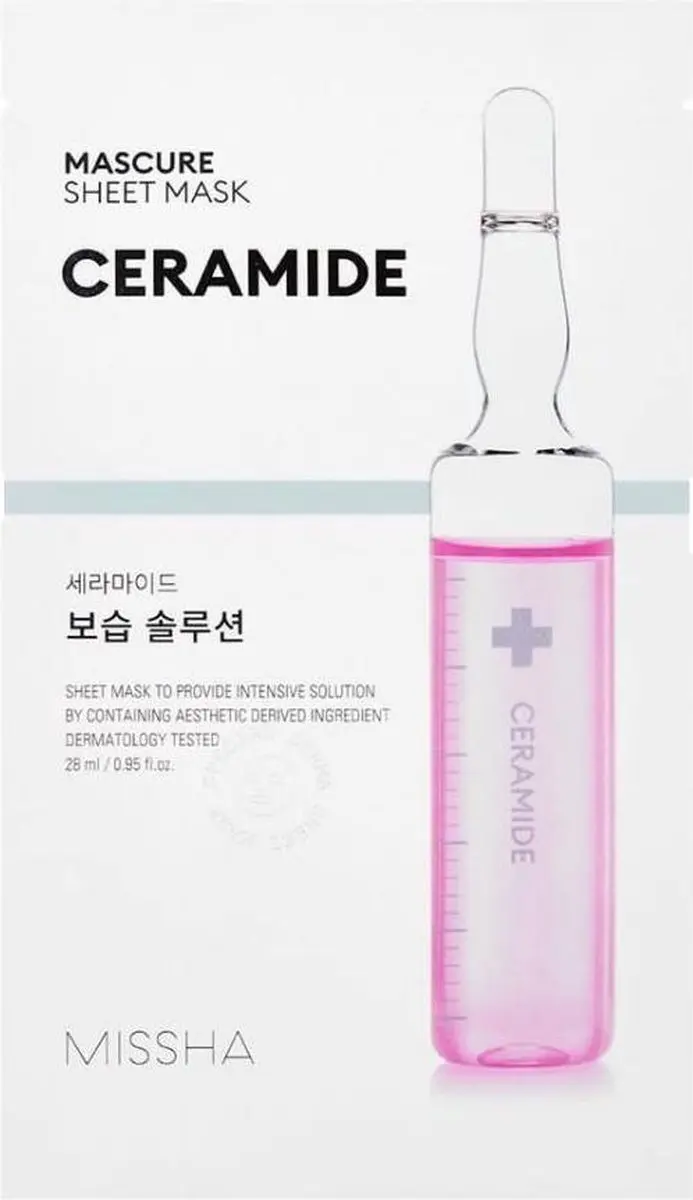 Missha Mascure Ceramide Rescue Solution Sheet Mask Original