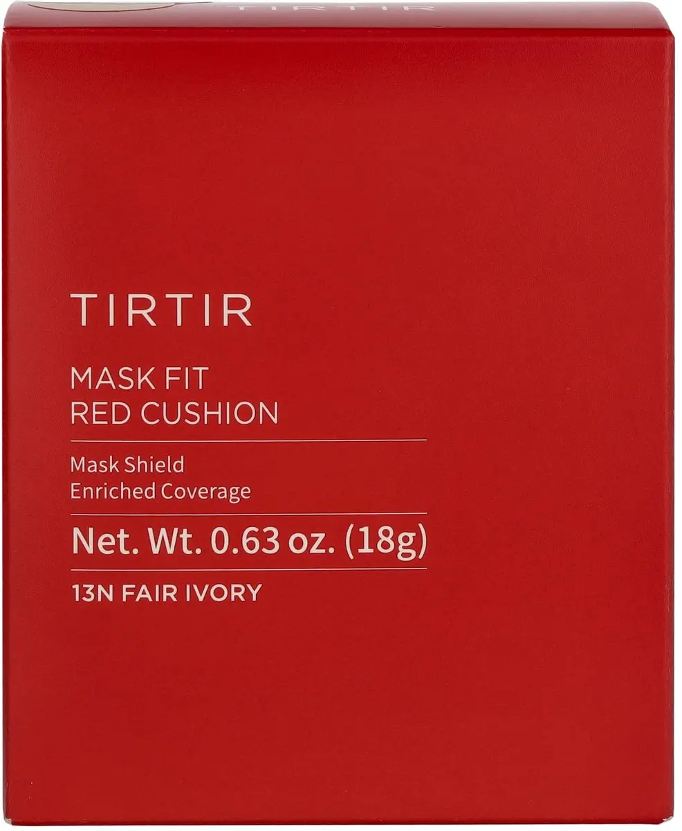 TIRTIR Mask Fit Red Cushion Foundation SPF40 13N Fair Ivory - 18g - afbeelding 2 van 3