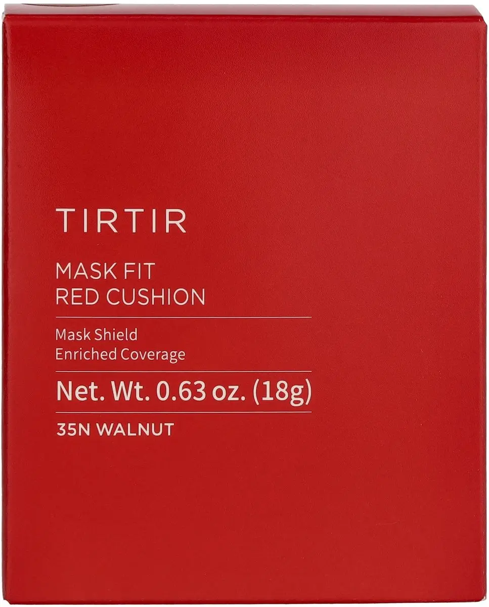 TIRTIR Mask Fit Red Cushion Foundation SPF40 - 18g Walnut - afbeelding 2 van 3