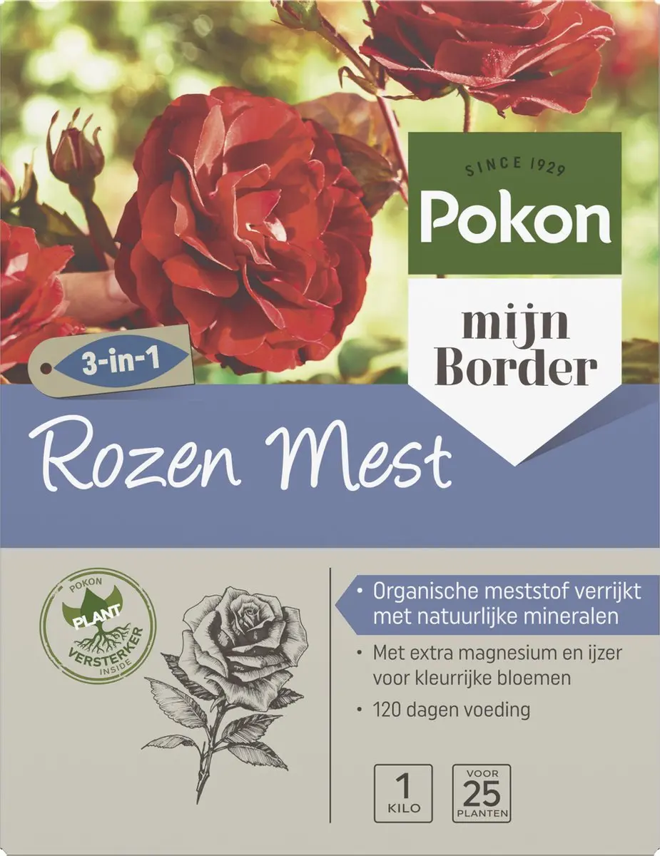 Pokon Rozen Meststof 3-in-1 1kg